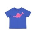 thumbnail image 1 of Inktastic Pink Dinosaur Girls Toddler T-Shirt, 1 of 5