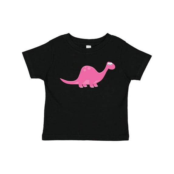 Inktastic Pink Dinosaur Girls Toddler T-Shirt