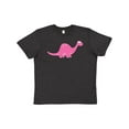 thumbnail image 1 of Inktastic Pink Dinosaur Youth T-Shirt, 1 of 5