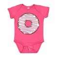 thumbnail image 1 of Inktastic Pink Donut, Donut Frosting, Donut Icing, Glaze Boys or Girls Baby Bodysuit, 1 of 5