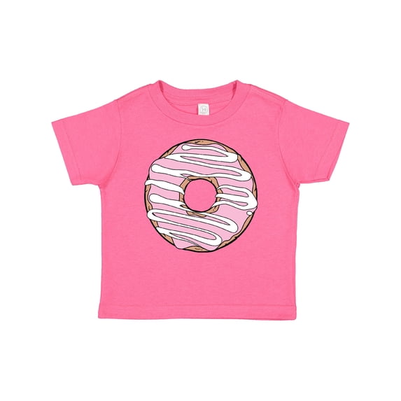 Inktastic Donut Pink Frosting White Icing Boys or Girls Baby T-Shirt