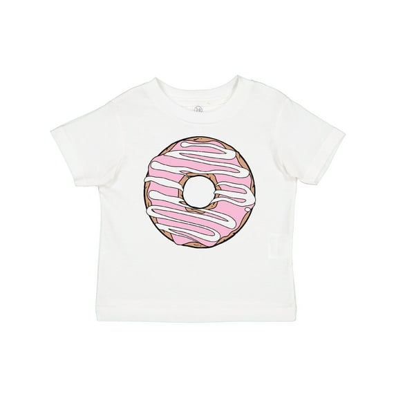 Inktastic Donut Pink Frosting White Icing Boys or Girls Baby T-Shirt