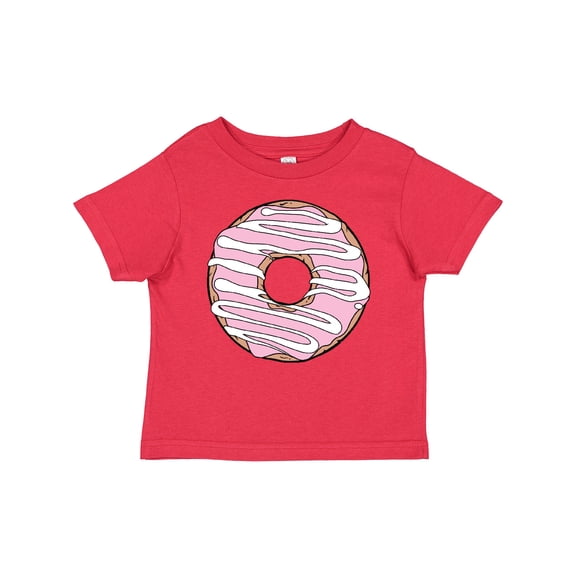 Inktastic Donut Pink Frosting White Icing Boys or Girls Baby T-Shirt