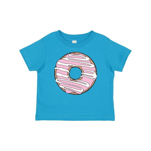 Inktastic Donut Pink Frosting White Icing Boys or Girls Baby T-Shirt
