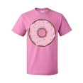 thumbnail image 1 of Inktastic Pink Donut, Doughnut, Frosting, Icing, Sprinkles T-Shirt, 1 of 5