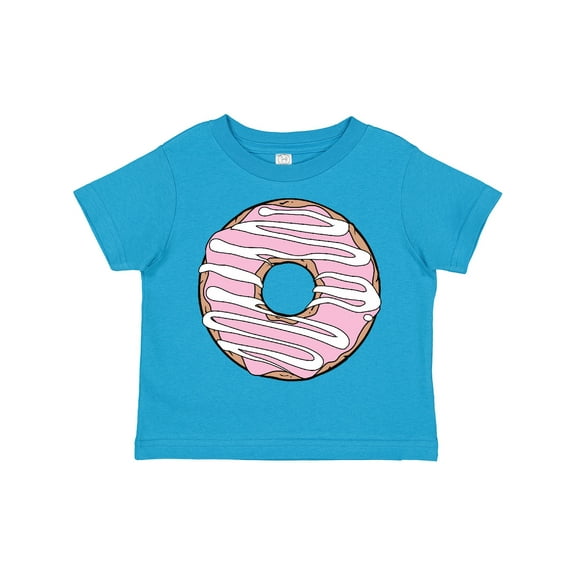 Inktastic Pink Donut, Doughnut, Glaze, Icing, Frosting Boys or Girls Toddler T-Shirt