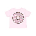 thumbnail image 1 of Inktastic Pink Donut, Doughnut, Glaze, Icing, Frosting Boys or Girls Toddler T-Shirt, 1 of 5