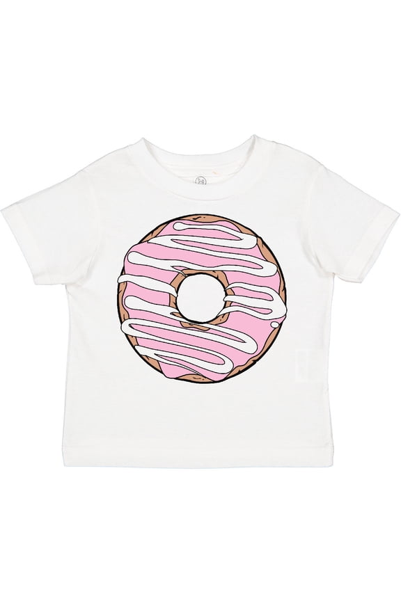 Pink Donut, Doughnut, Glaze, Icing, Frosting Boys or Girls Toddler T-Shirt