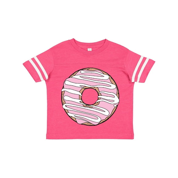 Inktastic Pink Donut, Doughnut, Glaze, Icing, Frosting Boys or Girls Toddler T-Shirt