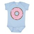 thumbnail image 1 of Inktastic Pink Donut with Sprinkles Boys or Girls Baby Bodysuit, 1 of 5