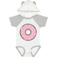 thumbnail image 1 of Inktastic Pink Donut with Sprinkles Boys or Girls Baby Bodysuit, 1 of 5