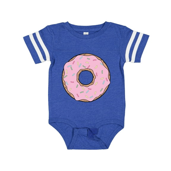 Inktastic Pink Donut with Sprinkles Boys or Girls Baby Bodysuit