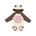 thumbnail image 1 of Inktastic Pink Donut with Sprinkles Boys or Girls Long Sleeve Baby Bodysuit, 1 of 5