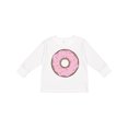 thumbnail image 1 of Inktastic Pink Donut with Sprinkles Boys or Girls Long Sleeve Toddler T-Shirt, 1 of 5