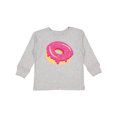 thumbnail image 1 of Inktastic Pink Donut with Sprinkles Boys or Girls Long Sleeve Toddler T-Shirt, 1 of 5