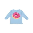 thumbnail image 1 of Inktastic Pink Donut with Sprinkles Boys or Girls Long Sleeve Toddler T-Shirt, 1 of 5