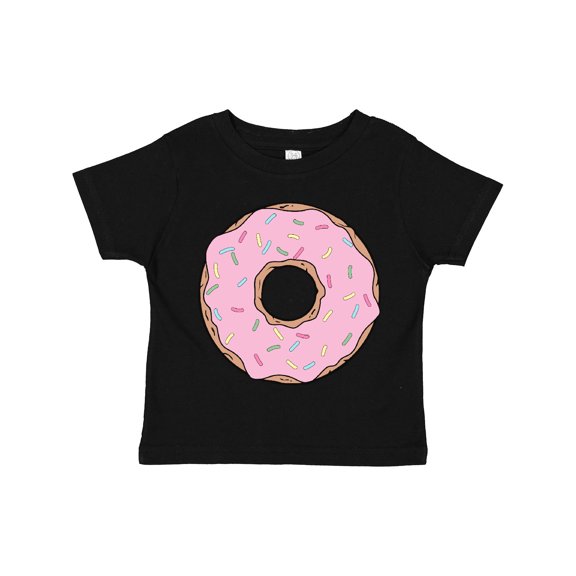 Inktastic Pink Donut with Sprinkles Boys or Girls Toddler T-Shirt