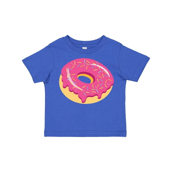 Inktastic Pink Donut with Sprinkles Boys or Girls Toddler T-Shirt