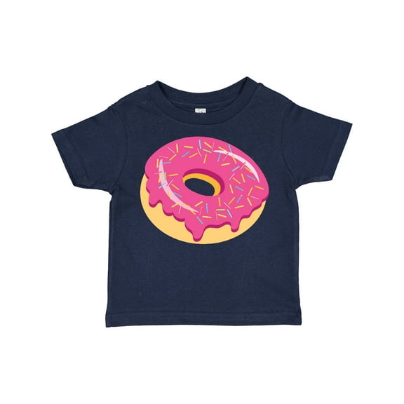 Inktastic Pink Donut with Sprinkles Boys or Girls Toddler T-Shirt