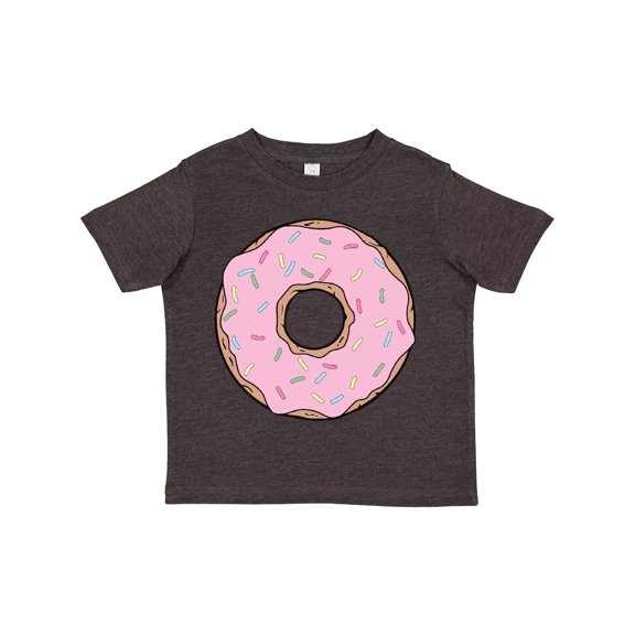 Inktastic Pink Donut with Sprinkles Boys or Girls Toddler T-Shirt