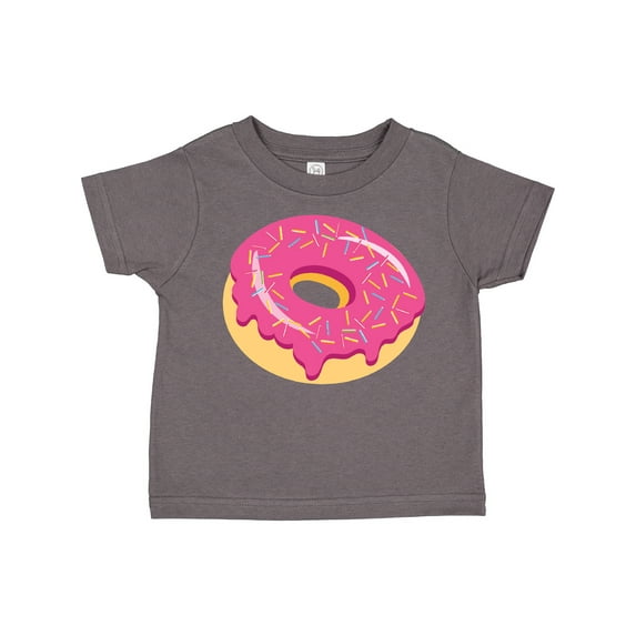 Inktastic Pink Donut with Sprinkles Boys or Girls Toddler T-Shirt