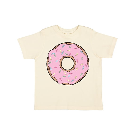 Inktastic Pink Donut with Sprinkles Boys or Girls Toddler T-Shirt