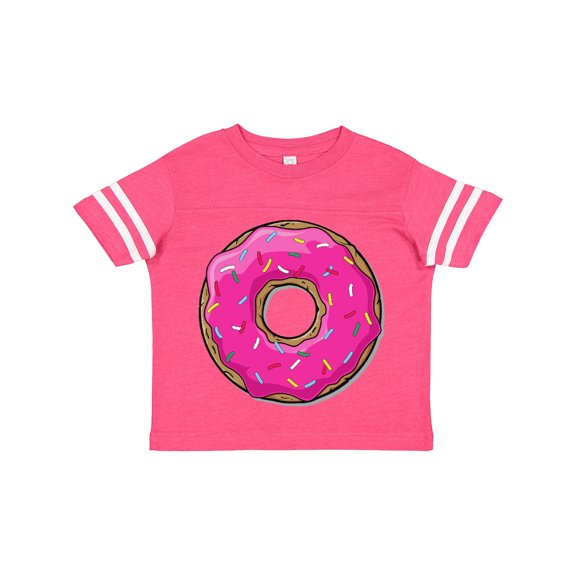 Inktastic Pink Donut with Sprinkles Boys or Girls Toddler T-Shirt