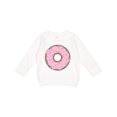 thumbnail image 1 of Inktastic Pink Donut with Sprinkles Toddler Sweatshirt, 1 of 4