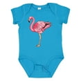thumbnail image 1 of Inktastic Pink Flamingo Boys or Girls Baby Bodysuit, 1 of 5