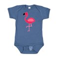 thumbnail image 1 of Inktastic Pink Flamingo Boys or Girls Baby Bodysuit, 1 of 5