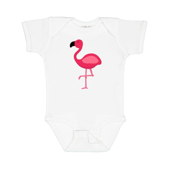 Inktastic Pink Flamingo Boys or Girls Baby Bodysuit