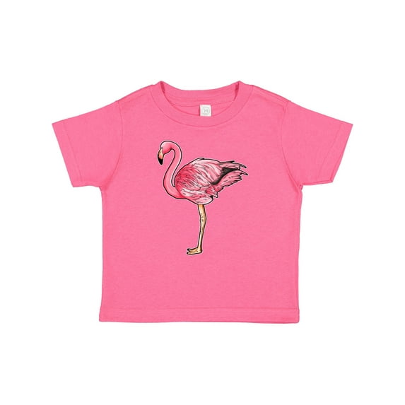 Inktastic Pink Flamingo Boys or Girls Baby T-Shirt