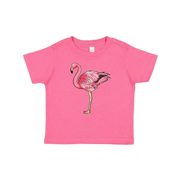 Inktastic Pink Flamingo Boys or Girls Baby T-Shirt