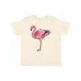 thumbnail image 1 of Inktastic Pink Flamingo Boys or Girls Toddler T-Shirt, 1 of 5
