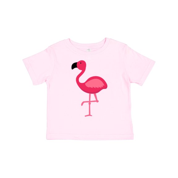Inktastic Pink Flamingo Boys or Girls Toddler T-Shirt