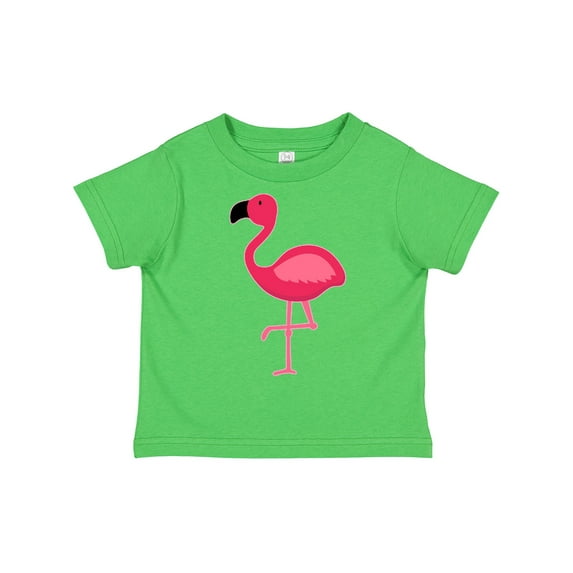 Inktastic Pink Flamingo Boys or Girls Toddler T-Shirt