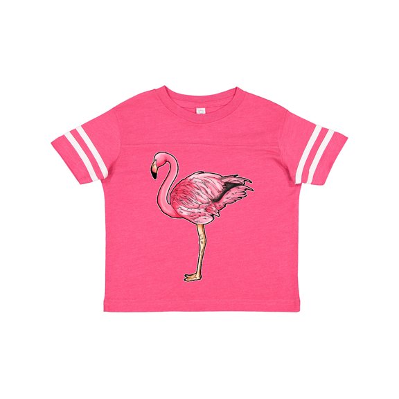 Inktastic Pink Flamingo Boys or Girls Toddler T-Shirt