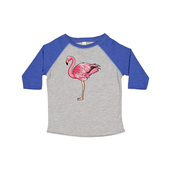 Inktastic Pink Flamingo Boys or Girls Toddler T-Shirt