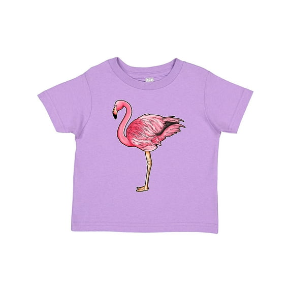 Inktastic Pink Flamingo Boys or Girls Toddler T-Shirt