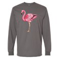 thumbnail image 1 of Inktastic Pink Flamingo Long Sleeve T-Shirt, 1 of 5