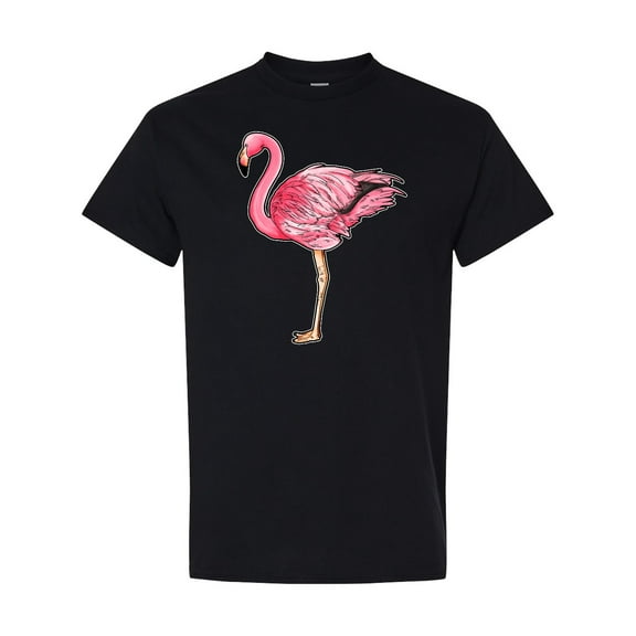 Inktastic Pink Flamingo T-Shirt
