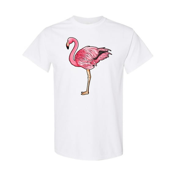 Inktastic Pink Flamingo T-Shirt