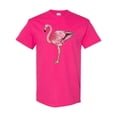 thumbnail image 1 of Inktastic Pink Flamingo T-Shirt, 1 of 5