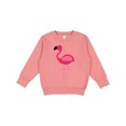 thumbnail image 1 of Inktastic Pink Flamingo Toddler Sweatshirt, 1 of 4