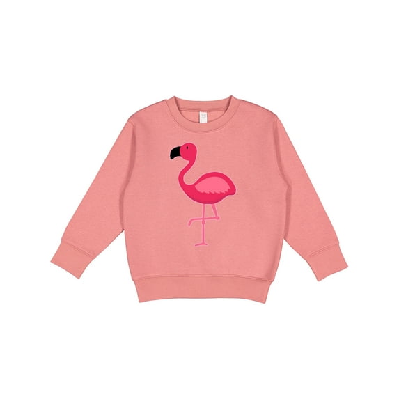 Inktastic Pink Flamingo Toddler Sweatshirt
