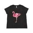 thumbnail image 1 of Inktastic Pink Flamingo Women's Plus Size T-Shirt, 1 of 5