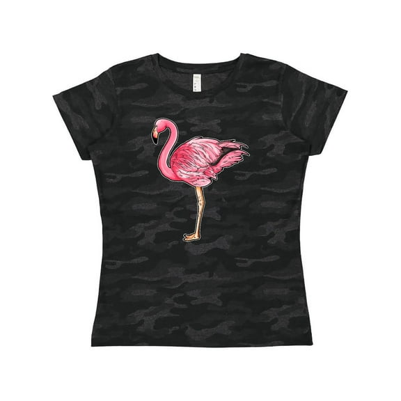 Inktastic Pink Flamingo Women's T-Shirt