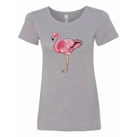 Inktastic Pink Flamingo Women's T-Shirt