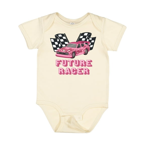 Inktastic Pink Future Racer Boys or Girls Baby Bodysuit
