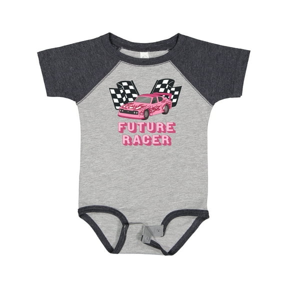 Inktastic Pink Future Racer Boys or Girls Baby Bodysuit